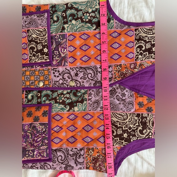 Ole by koton - beautiful Indian motif vest with pockets - Picture 5 of 5